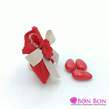 Sacchetti diploma e laurea linea maiori rosso Liete Creazioni - 3