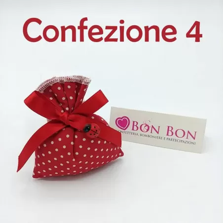 Bomboniera laurea in offerta coccinella con libro in metallo - 6