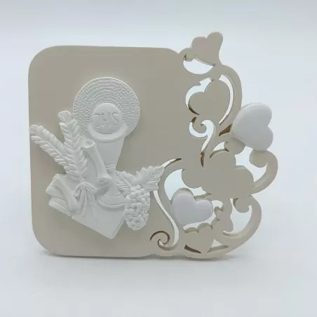 Icona calice in resina prima comunione - 1