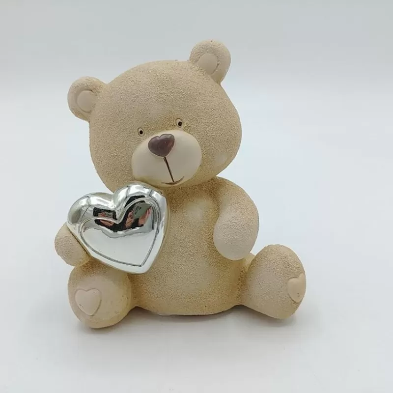 orsetto salvadanaio resina - 1