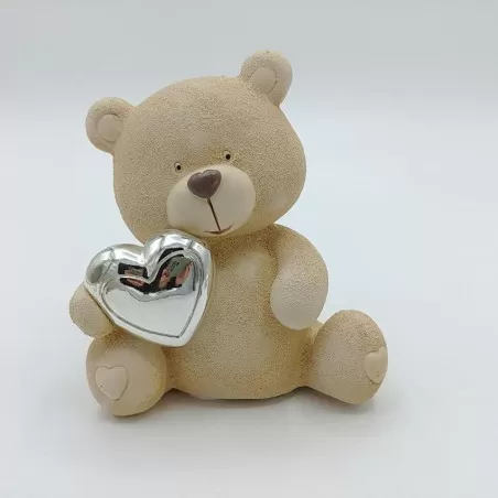 orsetto salvadanaio resina - 1