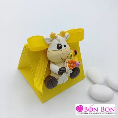 Scatolina colorata con animaletto magnete 6 assortiti Linea elle - 2