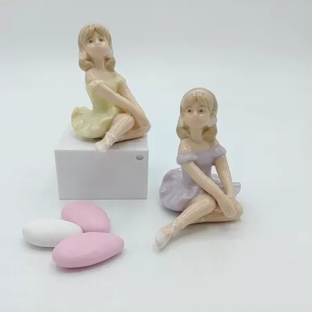 ballerina porcellana 2 colori assortiti - 1