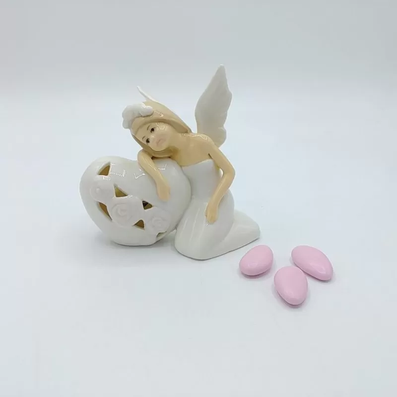 fatina porcellana con luce led - 1