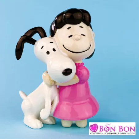 Bomboniera nascita e battesimo lucy e snoopy - 1