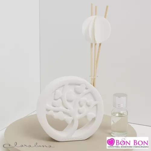 Bomboniera matrimonio claraluna 2021 diffusore albero della vita 21364 Claraluna - 1