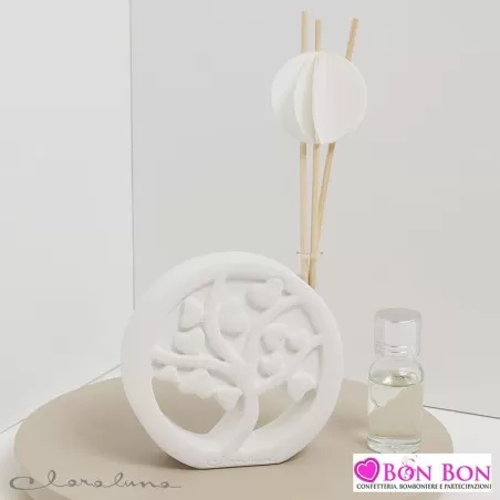 Bomboniera matrimonio claraluna 2021 diffusore albero della vita 21364 Claraluna - 1