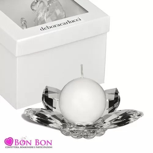 Bomboniera matrimonio debora carlucci 2021 porta candela grande Debora Carlucci - 1