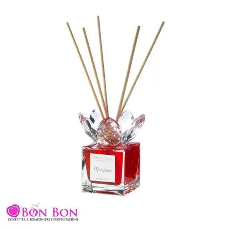 Bomboniera matrimonio debora carlucci 2021 profumo ambiente melograno Debora Carlucci - 1