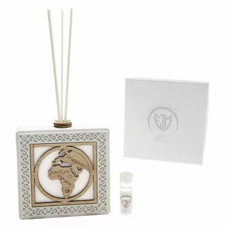 Bomboniera matrimonio diffusore greca con mondo ETM - 1