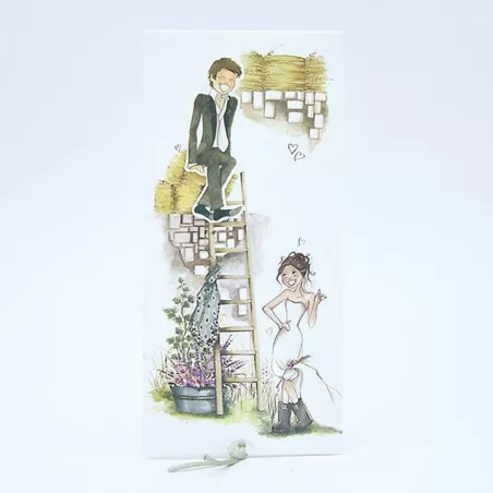 Partecipazioni matrimonio alessia coppia sposi spiritosi 08140 Alessia Partecipazioni - 1