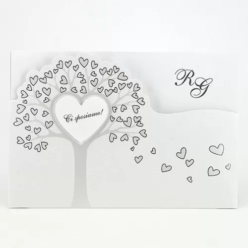 Partecipazioni matrimonio alessia E010 Alessia Partecipazioni - 1