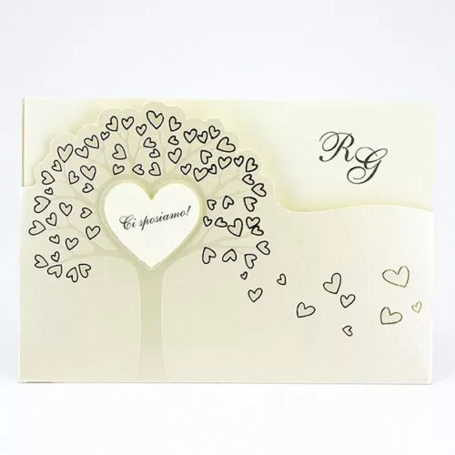 Partecipazioni matrimonio alessia E011 Alessia Partecipazioni - 1