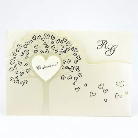 Partecipazioni matrimonio alessia E011 Alessia Partecipazioni - 1