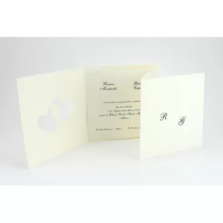 Partecipazioni matrimonio alessia E013 Alessia Partecipazioni - 2