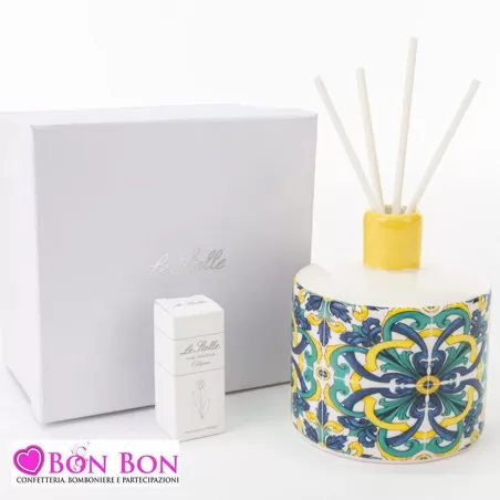 Bomboniera matrimonio profumatore riviera blu Le stelle - 1