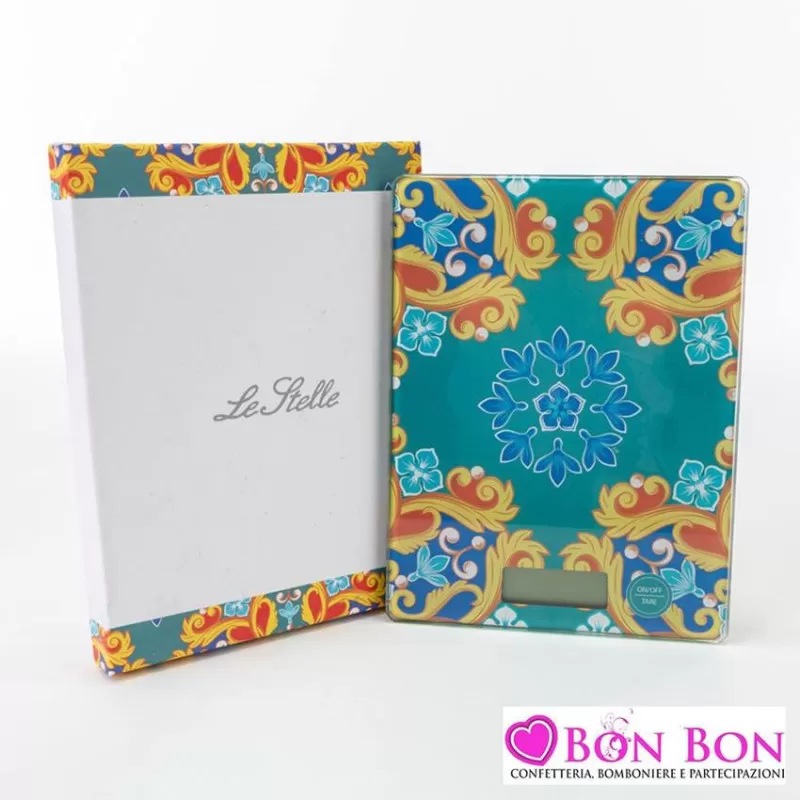 Bomboniera matrimonio utile 2022 bilancia les jeaux sont faits rettangolare Le stelle - 1