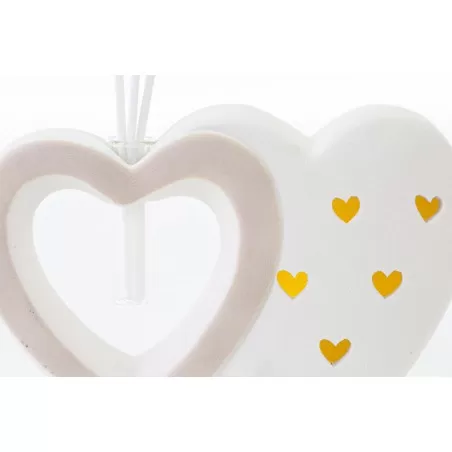 Bomboniera matrimonio profumatore cuori led in porcellana Le stelle - 2