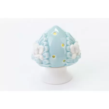 Bomboniera nascita e battesimo pomo led con elefante in porcellana Le stelle - 3