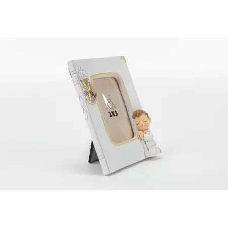 Bomboniera prima comunione portafoto bimbo Le stelle - 8