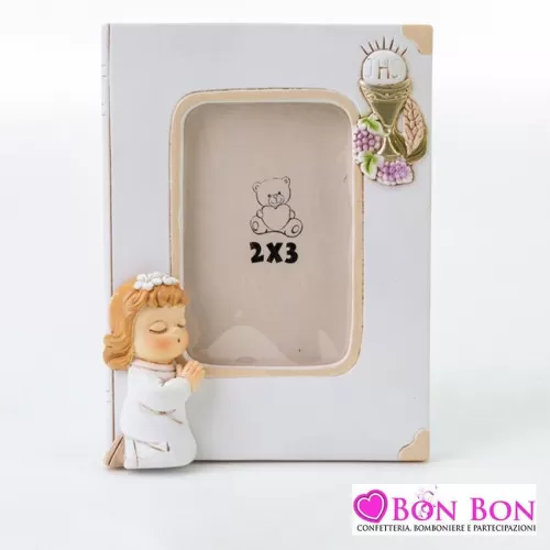 Bomboniera prima comunione portafoto bimba Le stelle - 1