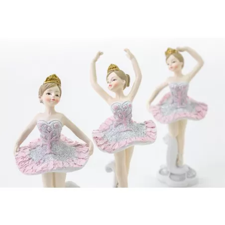 Bomboniera prima comunione ballerina resina 3 assortiti Le stelle - 2