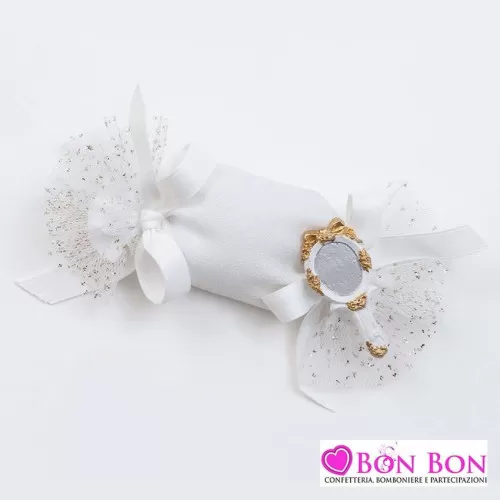 Sacchetto prima comunione con calamita specchietto AD - 1