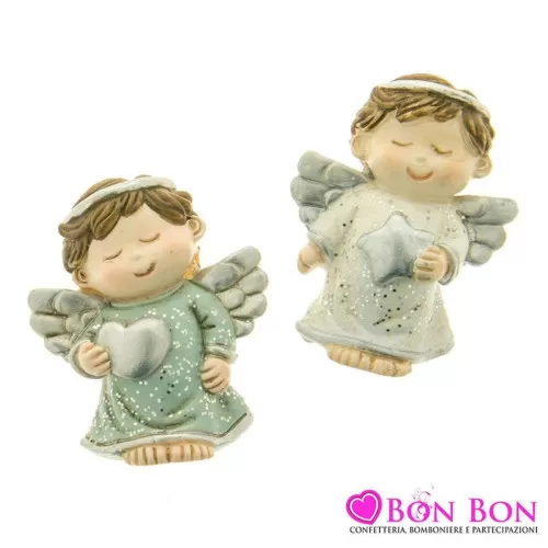 Bomboniera prima comunione magnete angioletto glitterato ETM - 1
