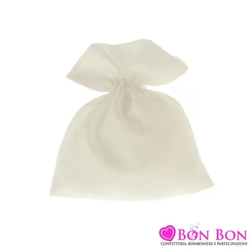 Sacchetto matrimonio bianco ETM - 1