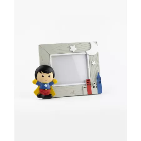 Bomboniera prima comunione portafoto piccolo supereroi Margot - 11