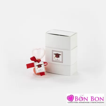 Bomboniera laurea clessidra piccola Margot - 1