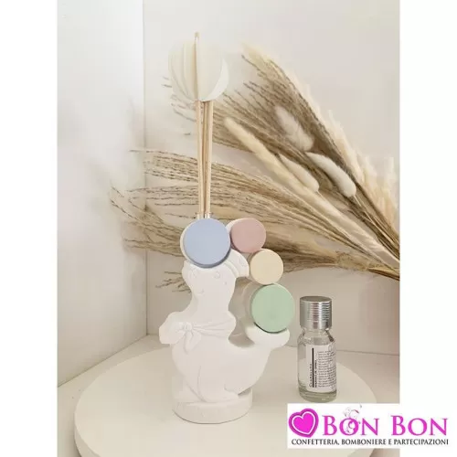 Bomboniera prima comunione profumatore foca con kit Claraluna - 1