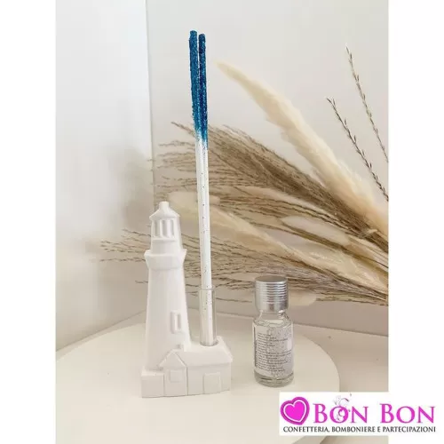 Bomboniera prima comunione profumatore faro Claraluna - 1