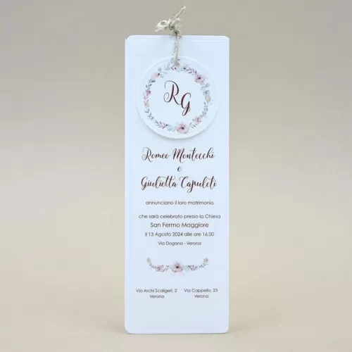 Partecipazione matrimonio alessia 08926 Alessia Partecipazioni - 1