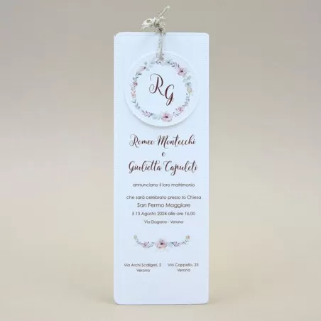 Partecipazione matrimonio alessia 08926 Alessia Partecipazioni - 1