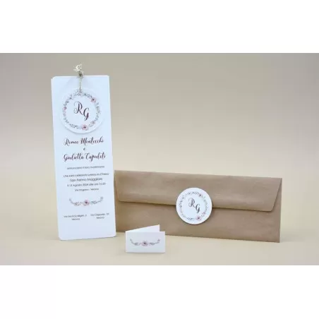 Partecipazione matrimonio alessia 08926 Alessia Partecipazioni - 3