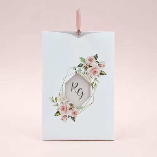 Partecipazione matrimonio con rose 08949 Alessia Partecipazioni - 1