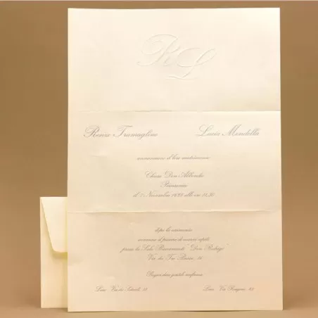 Partecipazione matrimonio famà F1023 Ferdinando Fam - 3