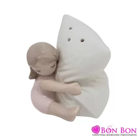 Bomboniera prima comunione bimba con cuscino Ilary Queen - 1