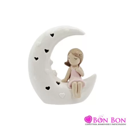 Bomboniera prima comunione bimba su luna Ilary Queen - 1