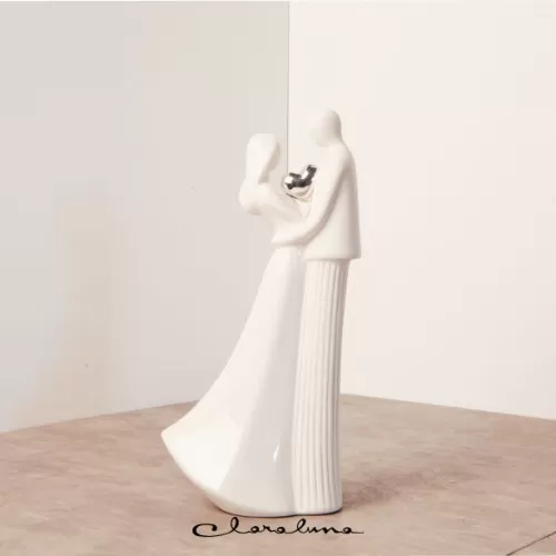 Bomboniera matrimonio claraluna 2023 coppia sposi media alta Claraluna - 1