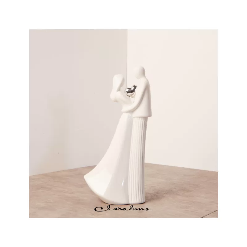 Bomboniera matrimonio claraluna 2023 coppia sposi media alta Claraluna - 1