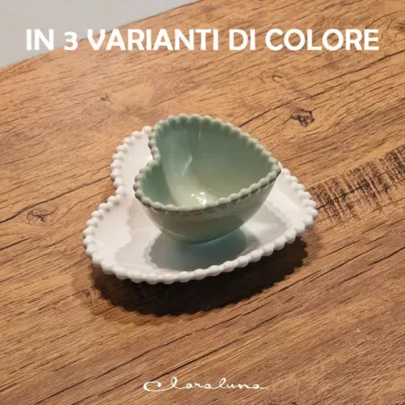 Bomboniera matrimonio claraluna 2023 piattino medio e ciotolina Claraluna - 1