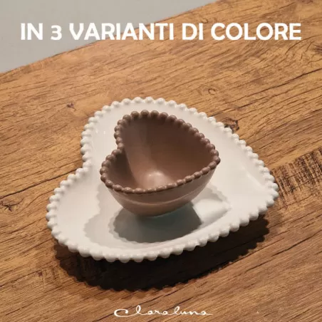 Bomboniera matrimonio claraluna 2023 piattino grande e ciotolina Claraluna - 1