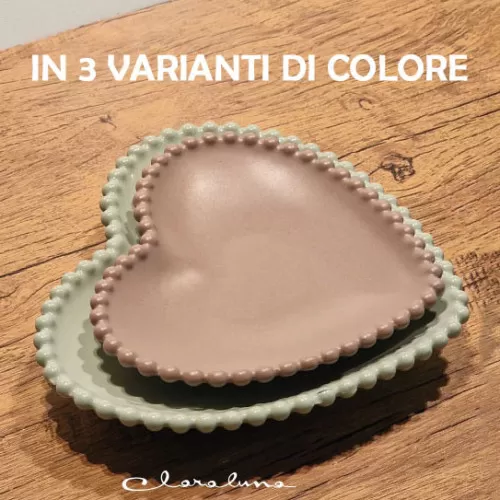 Bomboniera matrimonio claraluna 2023 piattino grande e piattino medio Claraluna - 1