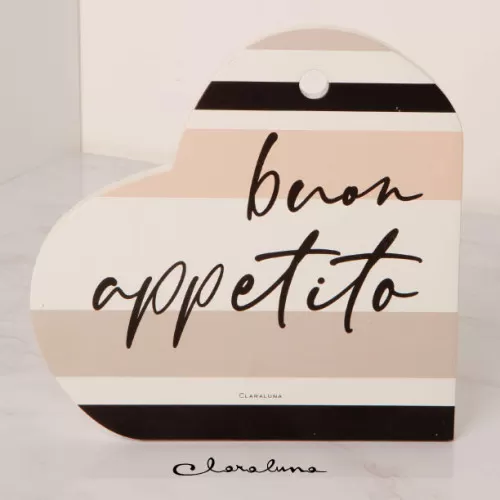 Bomboniera matrimonio claraluna 2023 sottopentola cuore buon appetito Claraluna - 1