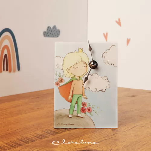 Bomboniera prima comunione orologio con il piccolo principe Claraluna - 1