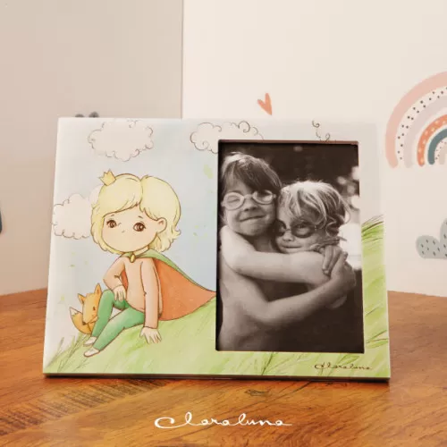 Bomboniera prima comunione portafoto con il piccolo principe Claraluna - 1