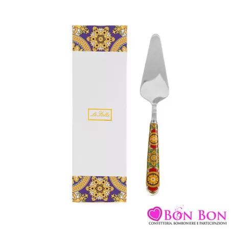 Bomboniera matrimonio utile paletta torta royal carousel Le stelle - 1