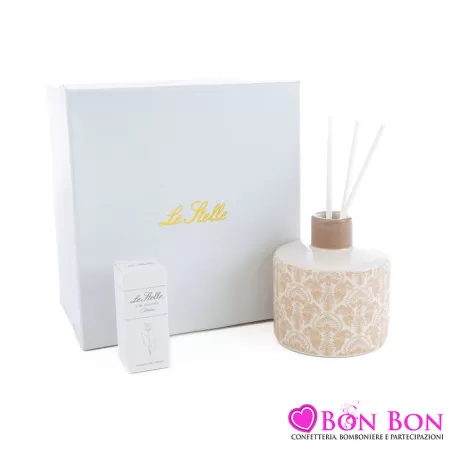 Bomboniera matrimonio profumatore porcellana florentia Le stelle - 1